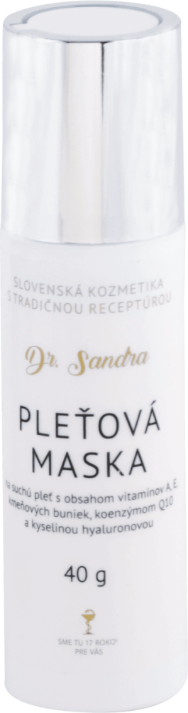Dr. Sandra Pleťová maska na suchú pleť