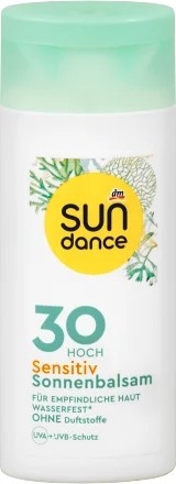 SUNDANCE Balzam na opaľovanie Sensitiv SPF30