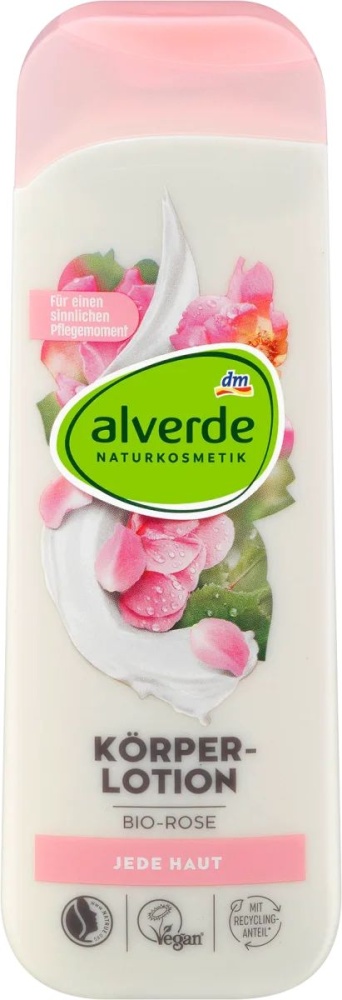 Alverde Telové mlieko s bio ružou