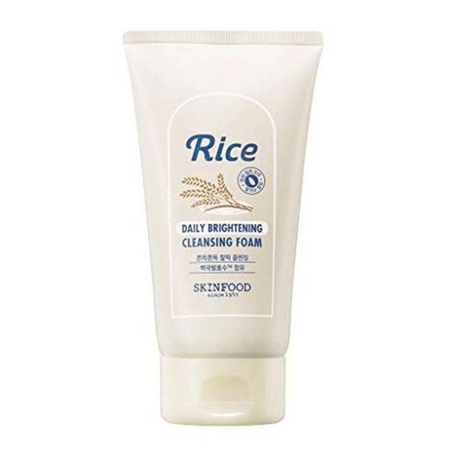 Skinfood Rice Daily Brightening Cleansing foam 