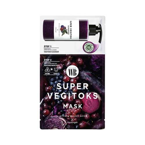 Chosungah By Vibes Wonder Bath Super Vegitoks Mask Purple 