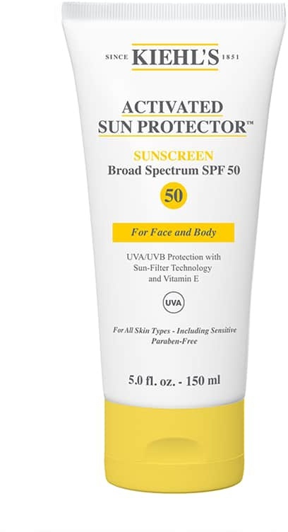 Kiehl's Activated Sun Protector For Face and Body SPF50