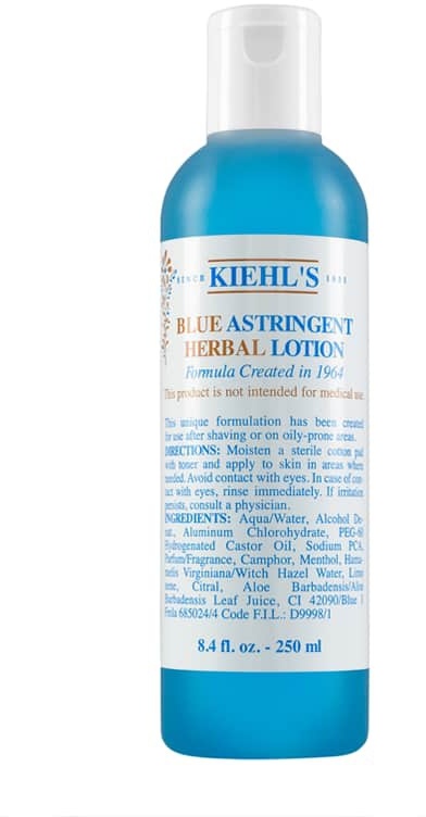 Kiehl's Blue Astringent Herbal Lotion