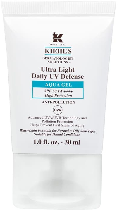 Kiehl's Ultra Light Daily UV Defense Aqua Gel SPF50
