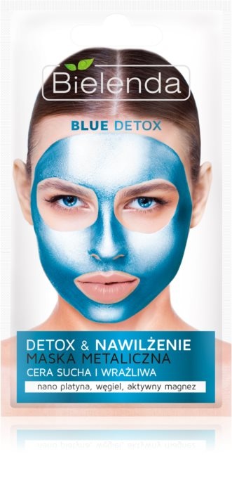 Bielenda Metallic Masks Blue Detox