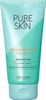 Oriflame Pure Skin 5 Minute Oil-Control ílová maska