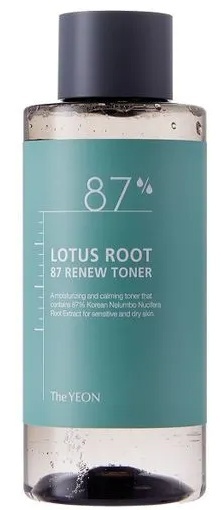 The Yeon Lotus Root 87 Renew Toner Hydratačné tonikum