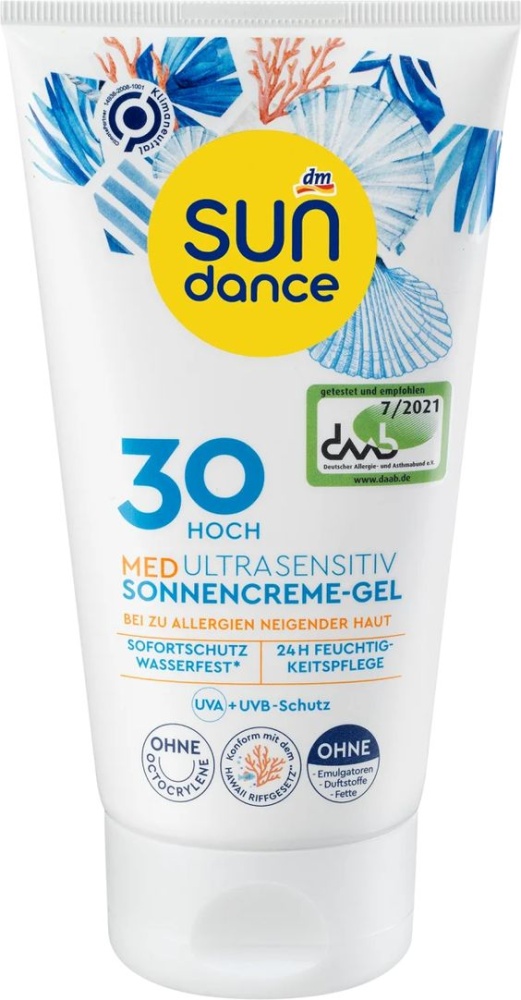 SUNDANCE Krémový gél na opaľovanie Med Ultra Sensitive SPF 30
