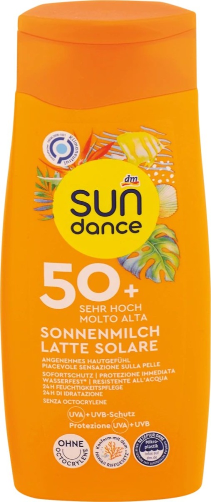 SUNDANCE Mlieko na opaľovanie SPF 50+