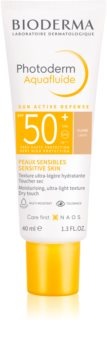 Bioderma Photoderm Max Aquafluid Ochranný tónovaný fluid na tvár SPF 50+