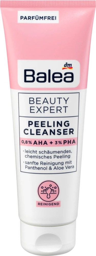 Balea Čistiaci pleťový peeling Beauty Expert s 0,8 % AHA + 3 % PHA