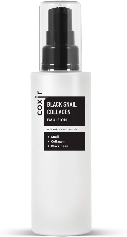 Coxir Black Snail Collagen Emulsion Emulzia na tvár proti starnutiu
