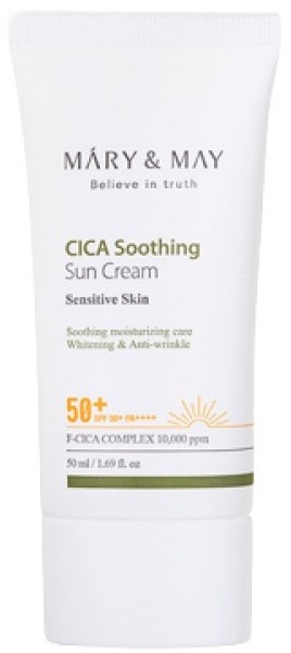 Mary&May CICA Soothing Sun Cream SPF50+ PA++++