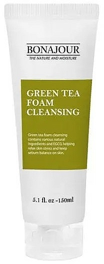 BONAJOUR Green Tea Foam Cleansing Penový čistič