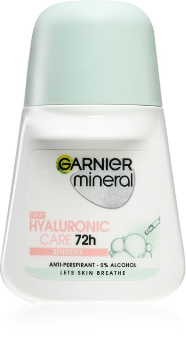 Garnier Mineral Hyaluronic Ultra Care 72h Dámsky antiperspirant