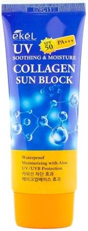 Ekel UV Collagen Soothing & Moisture Sun Block Opaľovací krém