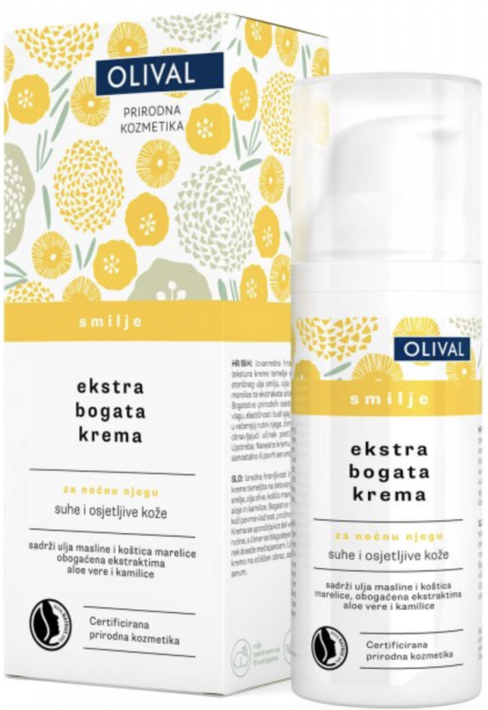 Olival Slamienkový extra bohatý nočný krém