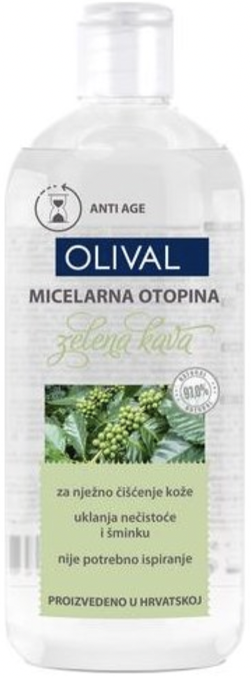 Olival Micelárna voda so zelenou kávou
