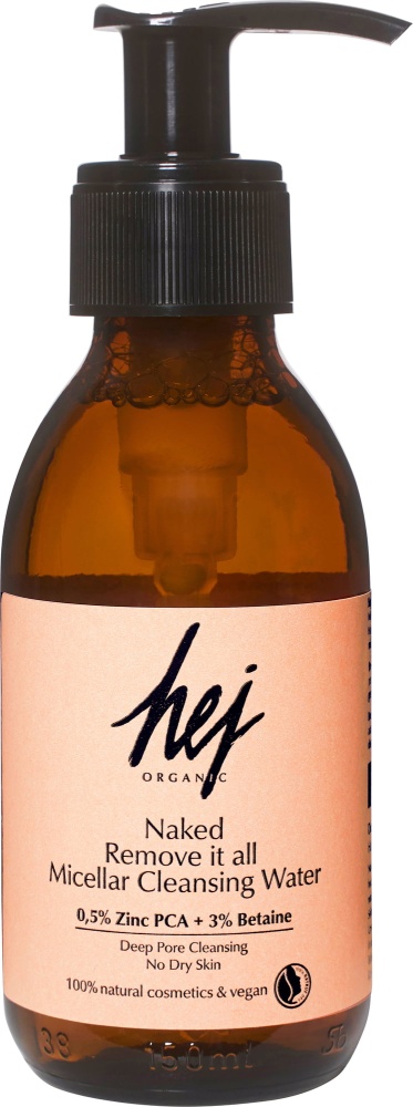 Hej Organic Naked Remove It All Micelárna čistiaca voda