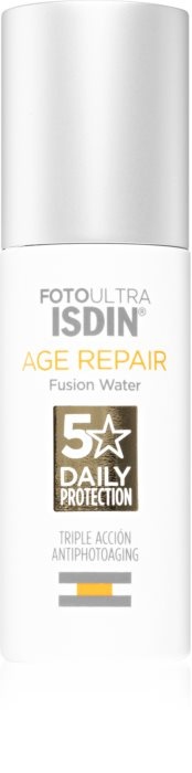 ISDIN Age Repair Fusion Water Obnovujúci a ochranný krém SPF 50