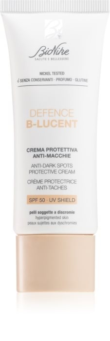 BioNike Defence B-Lucent Ochranný krém proti pigmentovým škvrnám SPF 50