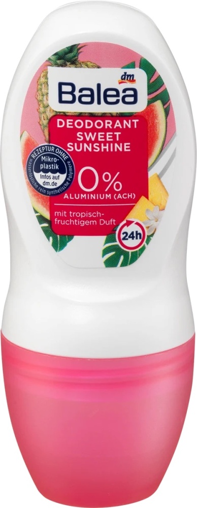 Balea  Dámsky gulôčkový dezodorant Sweet Sunshine