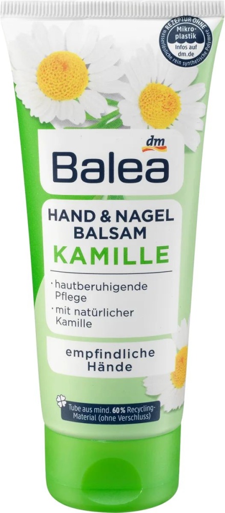 Balea Upokojujúci balzam na ruky a nechty Kamille