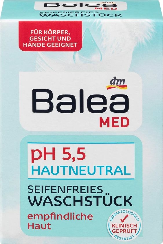 Balea MED  Syndet bez obsahu mydla pH 5,5
