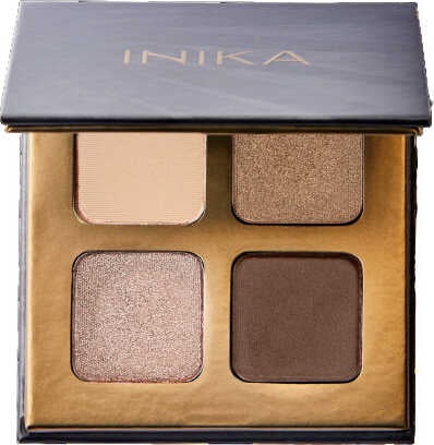 INIKA Eyeshadow Quad Paletka očných tieňov