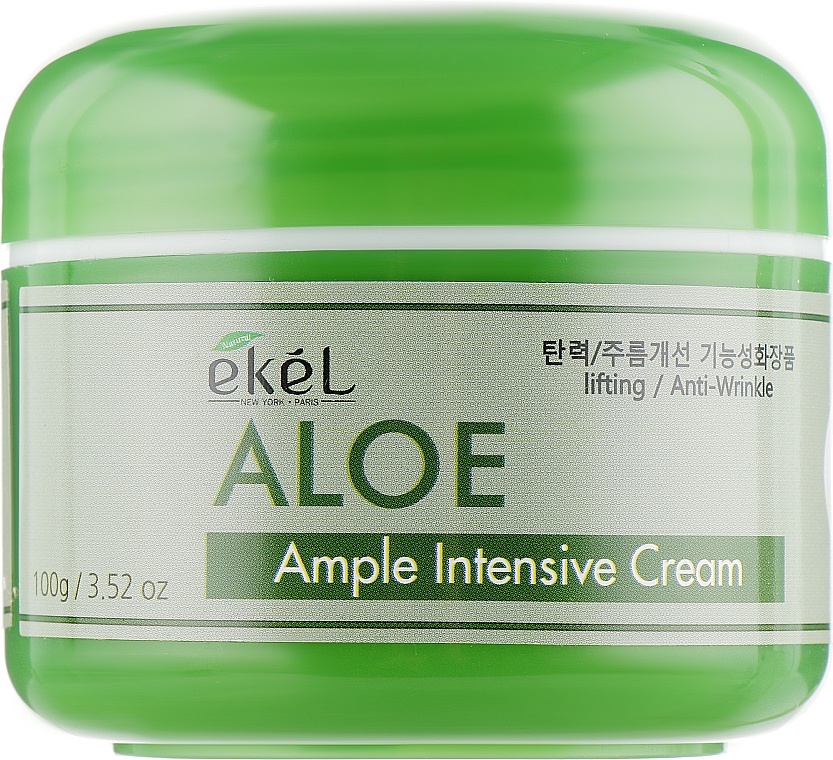 EKEL Aloe Ample Intensive Cream Intenzívny hydratačný krém s aloe 