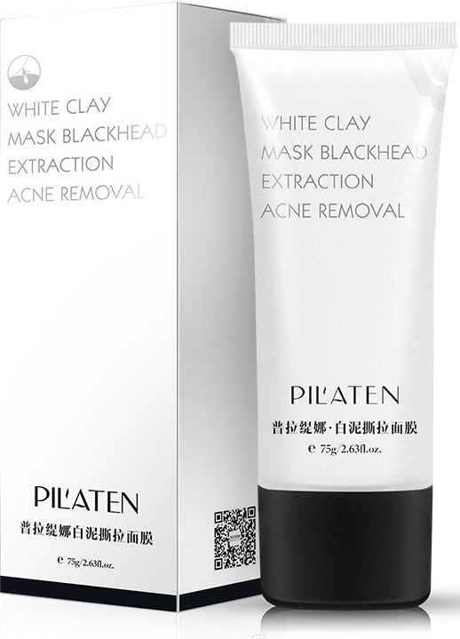 Pilaten White Clay Mask Blackhead Extraction Acne Removal Maska na tvár