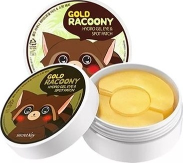 Secret Key Gold Racoony Hydrogel Eye & Spot Patch Hydrogélové náplasti