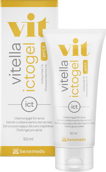 Vitella Ictogel Čistiaci gél proti akné