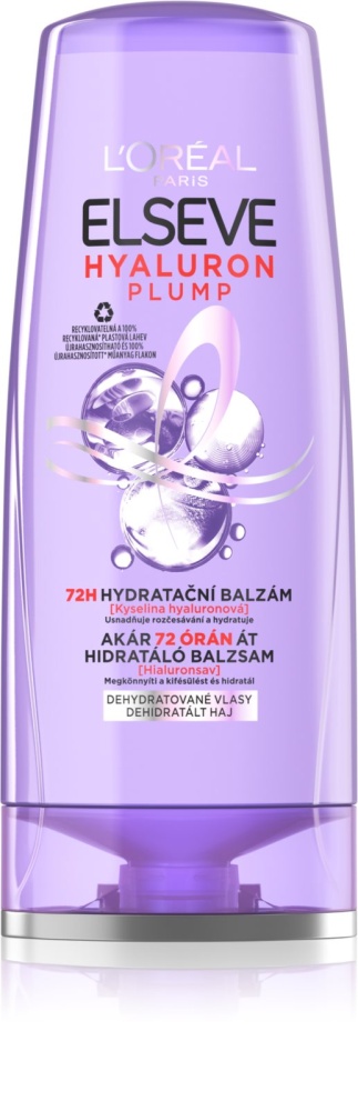 L’Oréal Paris Elseve Hyaluron Plump 72H Hydratačný balzam na vlasy 