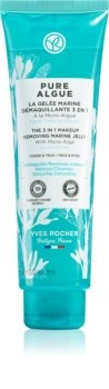 Yves Rocher Pure Algue Čisticí a odličovací gel 3 v 1