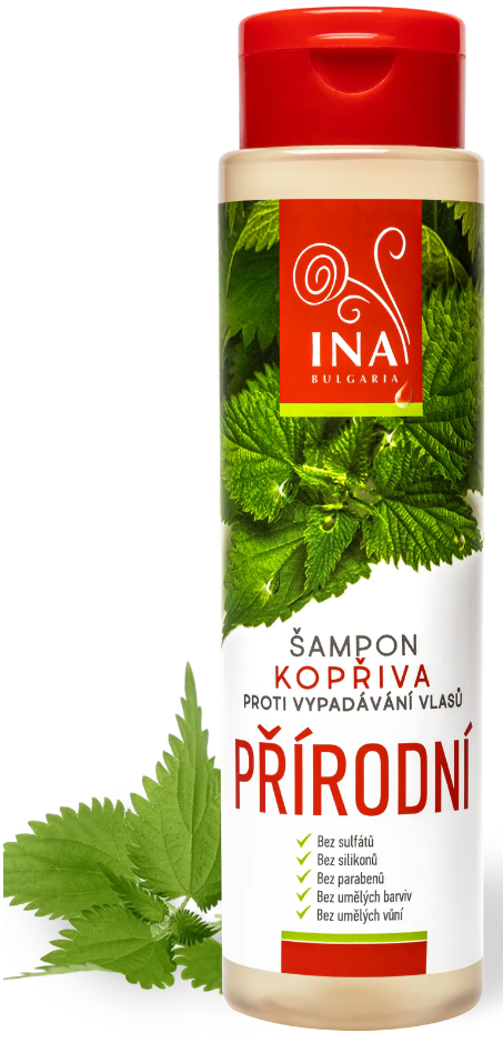 INA Prírodný žihľavový šampón