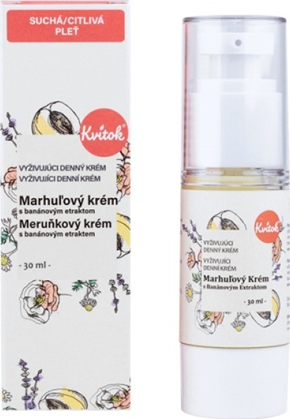 Kvitok Marhuľový krém Suchá/Citlivá Pleť