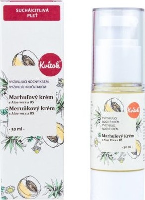 Kvitok Nočný Marhuľový krém Suchá/citlivá pleť