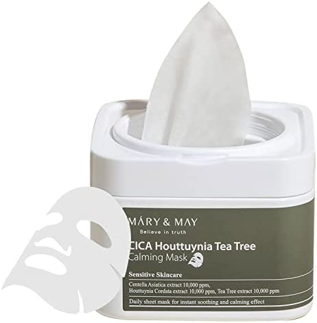 Mary&May CICA Houttuynia Tea Tree Calming Mask 