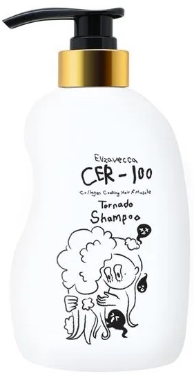 Elizavecca CER-100 Collagen Coating Hair A+ Muscle Tornado Shampoo