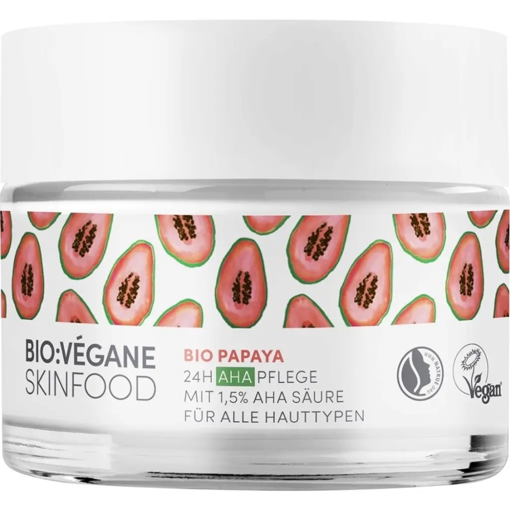 BIO VÉGANE Organic Papaya 24h 1,5 % AHA Denný pleťový krém