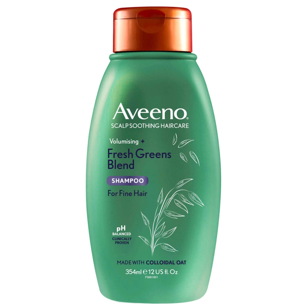 Aveeno Scalp Soothing Haircare Volumising Fresh Greens Blend Shampoo
