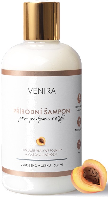 VENIRA Prírodný šampón pre podporu rastu vlasov