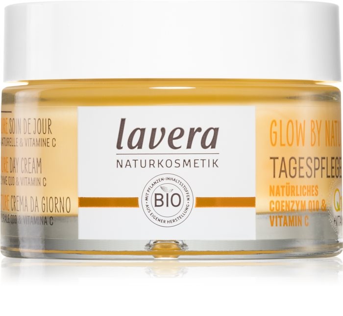 Lavera Glow by Nature Q10 + Vitamin C Denný pleťový krém 