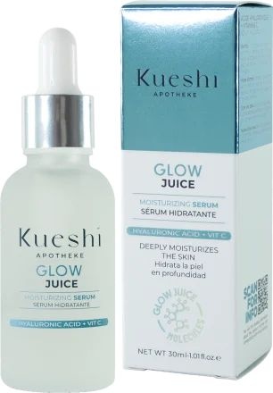 KUESHI NATURALS Glow Juice Hyaluronic Acid + Vit C Hydratačné sérum 