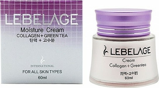 Lebelage Collagen+Green Tea Moisture Cream Hydratačný krém