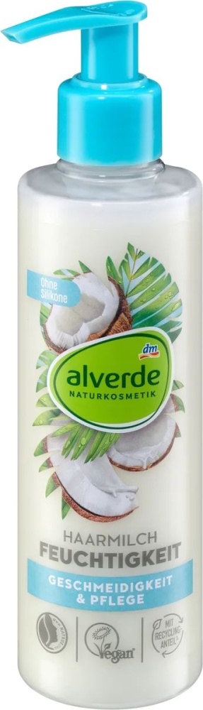 Alverde Hydratačné mlieko na vlasy