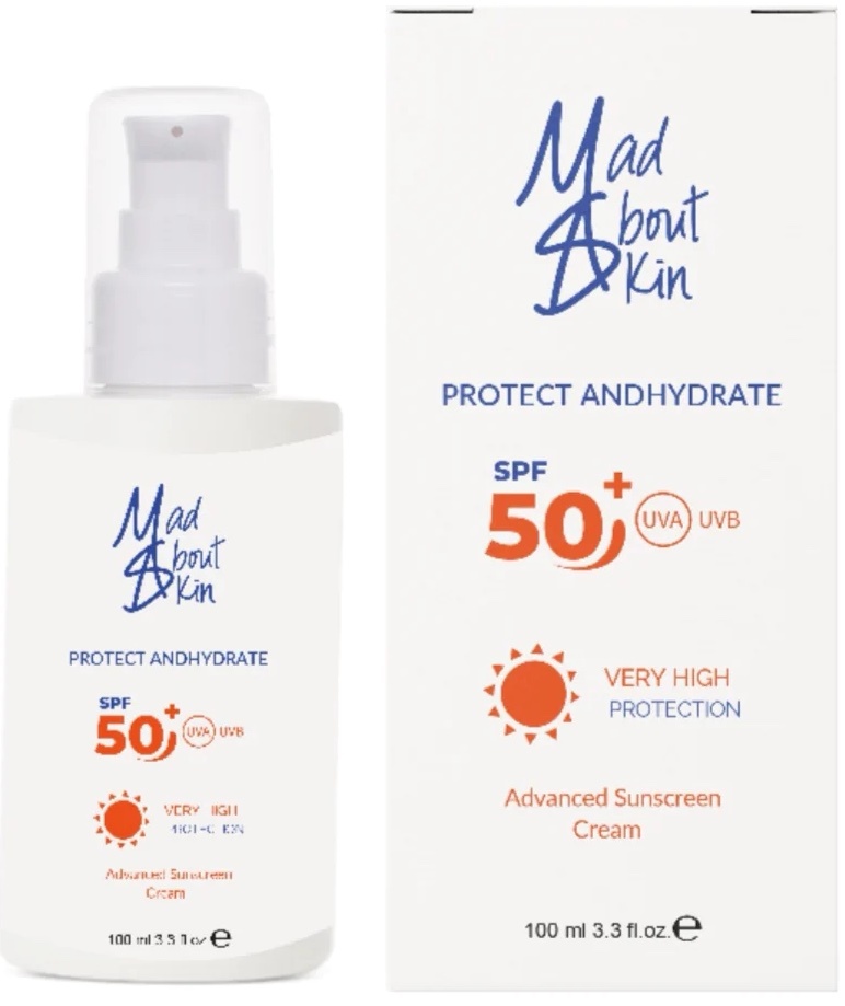 Mad About Skin Protect & Hydrate Sunscreen SPF50 PA++++