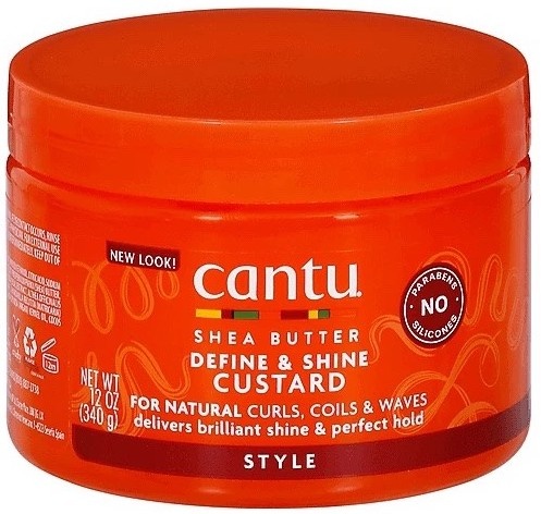 Cantu Natural Define & Shine Custard Gél pre definované vlny