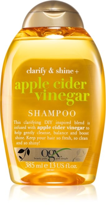 OGX Apple Cider Vinegar Čistiaci šampón na lesk a hebkosť vlasov